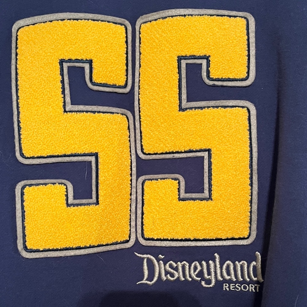 Disney Navy and Gray Varsity Jacket - Picture 7 of 8